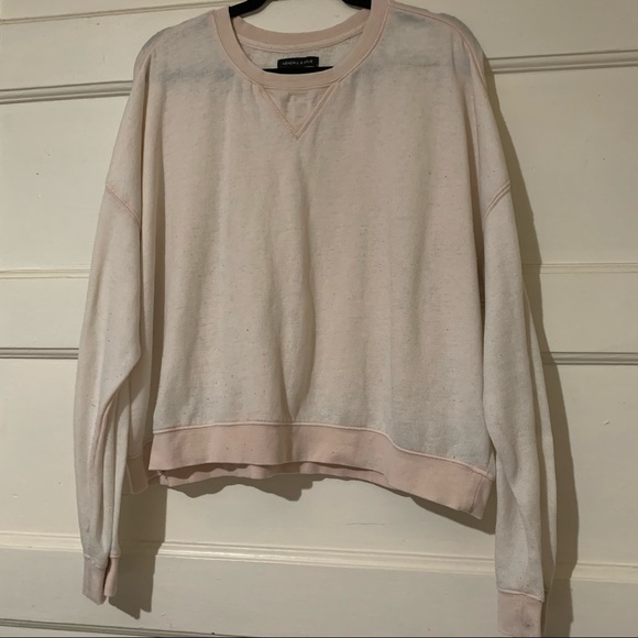 Kendall & Kylie Tops - FREE w/ BUNDLE Baby Pink Crewneck Sweatshirt - as is